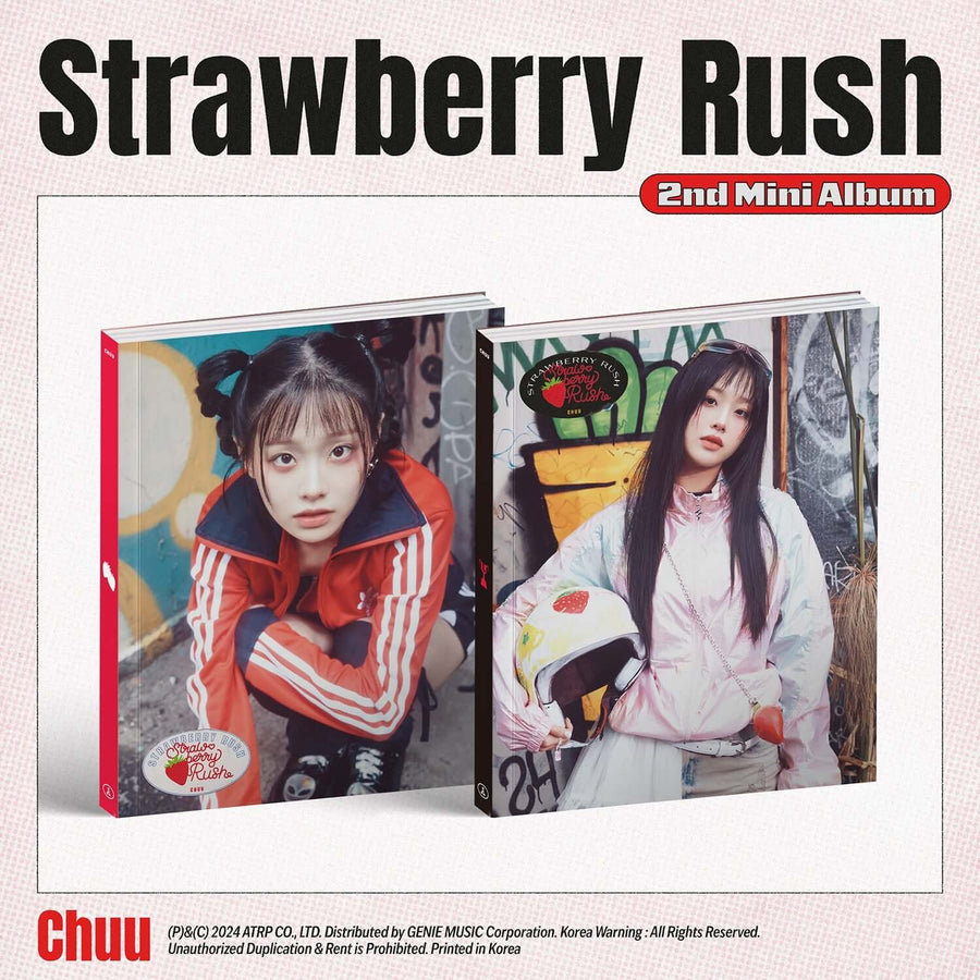CHUU - [Strawberry Rush] (Strawberry ver. / Rush ver.) (Set) - Album Kpop