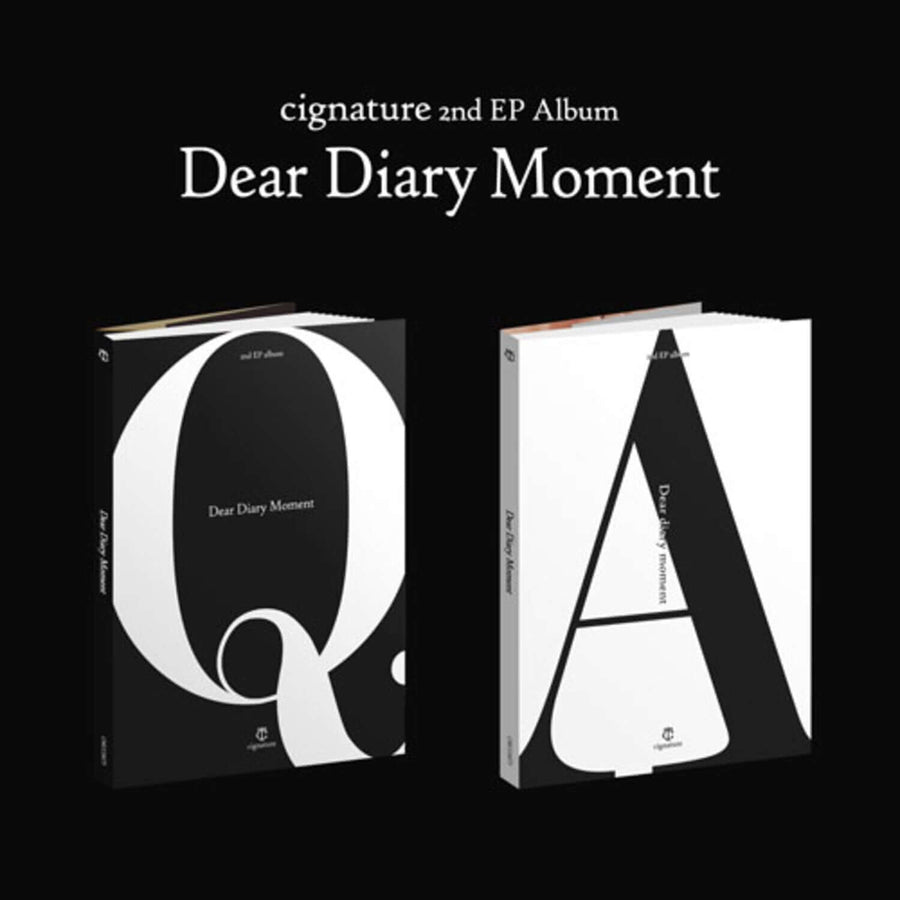CIGNATURE - cignature 2nd EP Album [Dear Diary Moment] (SET) - Album Kpop