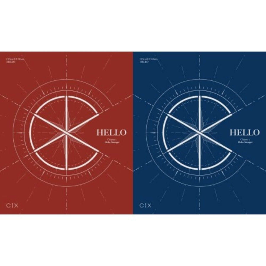 CIX - 1st Album [HELLO Chapter 1. Hello, Stranger] Hello + Stranger Ver. - Album Kpop