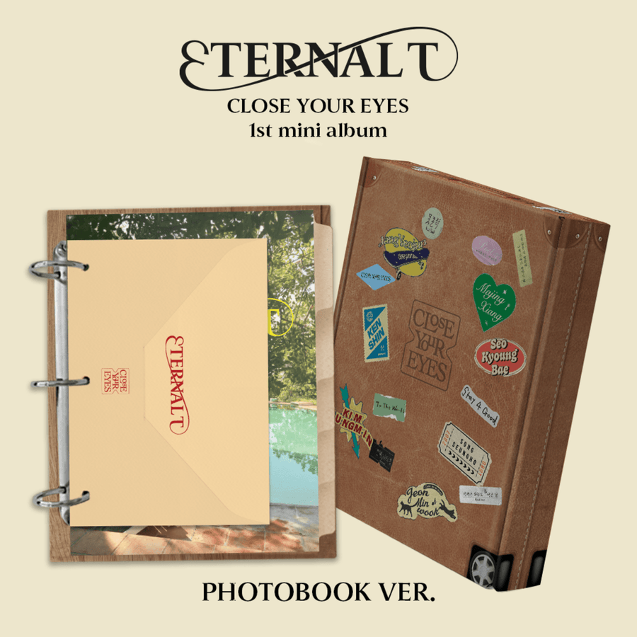 CLOSE YOUR EYES - The 1st Mini Album [ETERNALT] (PHOTOBOOK Ver.) - Album Kpop