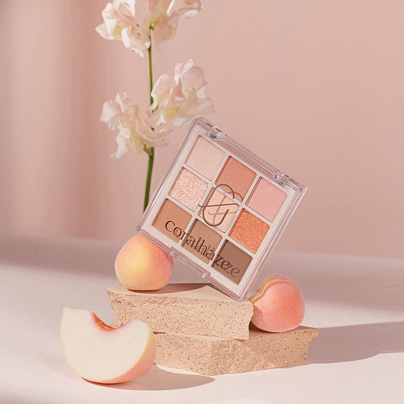 CORALHAZE Mood Blending Shadow Palette #02FlatPeach