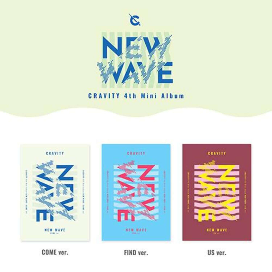 CRAVITY - [NEW WAVE] (4TH ) (Set of 3) - Album Kpop