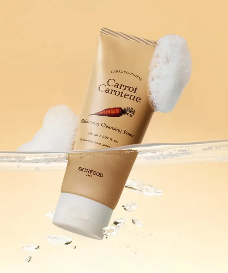 SKINFOOD Carrot Carotene Balancing Cleansing Foam 150ml
