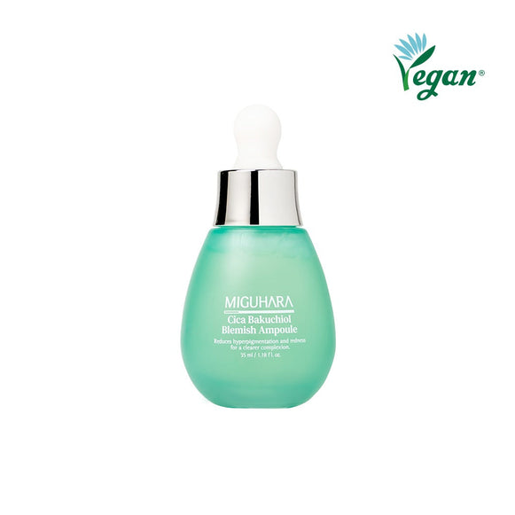 MIGUHARA Cica Bakuchiol Blemish Ampoule 35ml disponible sur Ma petite Coree, ton Eshop 100% K-beauty en direct de Seoul