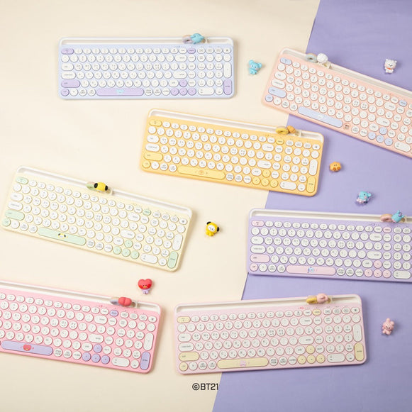 BT21 Keyboard BT21 Minini Bluetooth en stock sur Ma Petite Corée