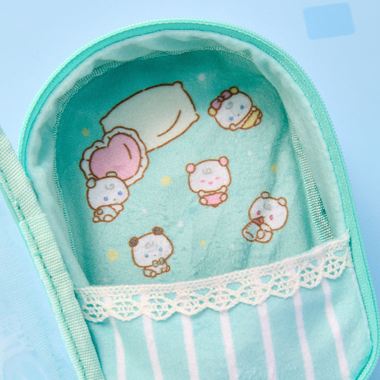 BT21  MMMM BABY PVC Transparent White Pouch