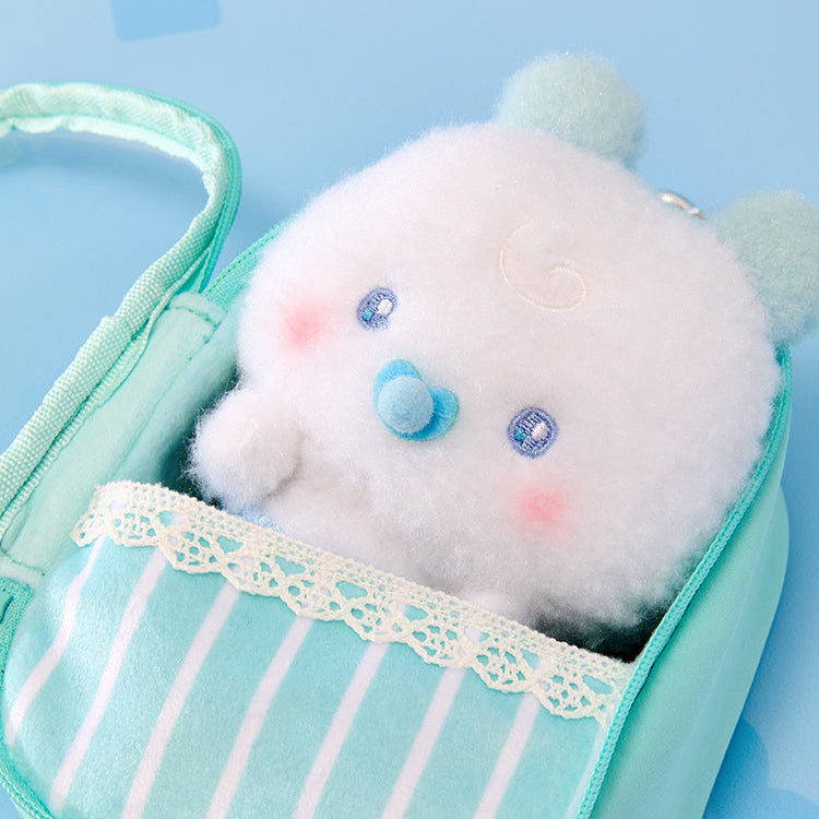 BT21  MMMM BABY PVC Transparent White Pouch