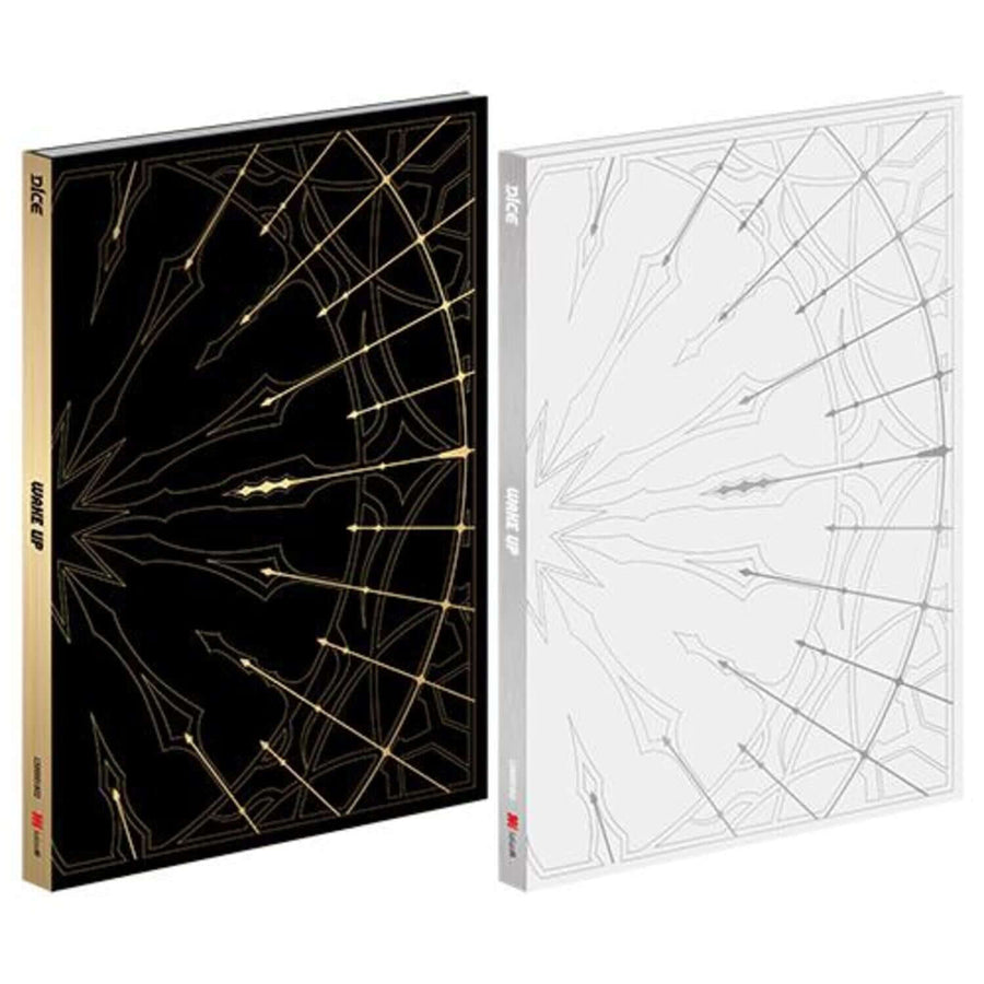 D1CE - 1st Album [Wake up : Roll the World] (Black Ver.+White Ver.) - Album Kpop