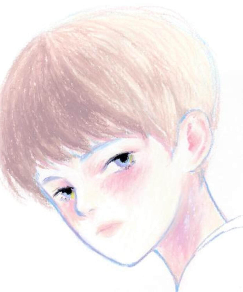 DABANG - (EP) - Album Kpop : visuel du chanteur DABANG, portrait en couleurs pastel, couverture EP Kpop vibrant.
