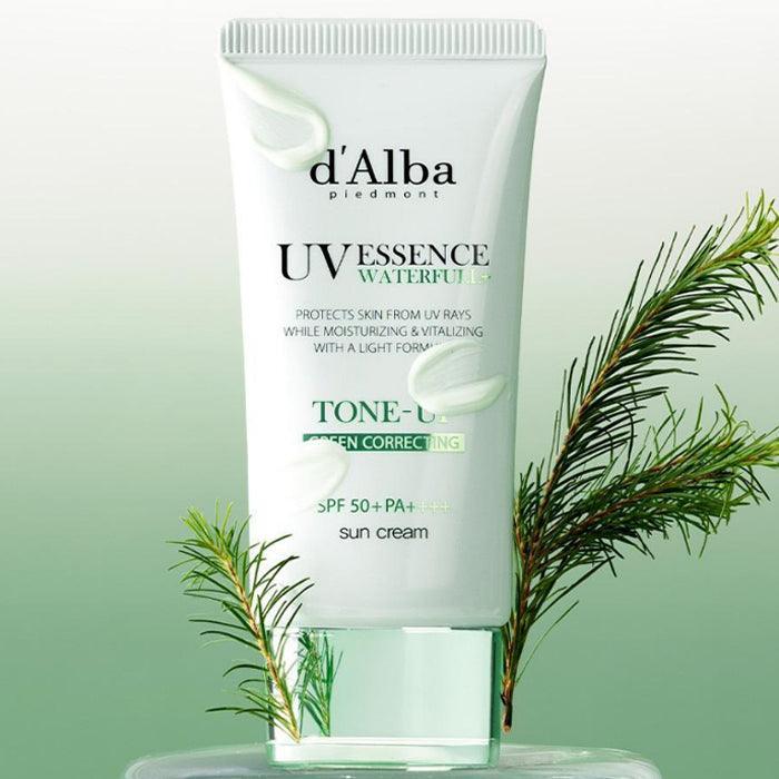 D'ALBA Vegan Waterfull Green Tone-Up Suncream 50ml
