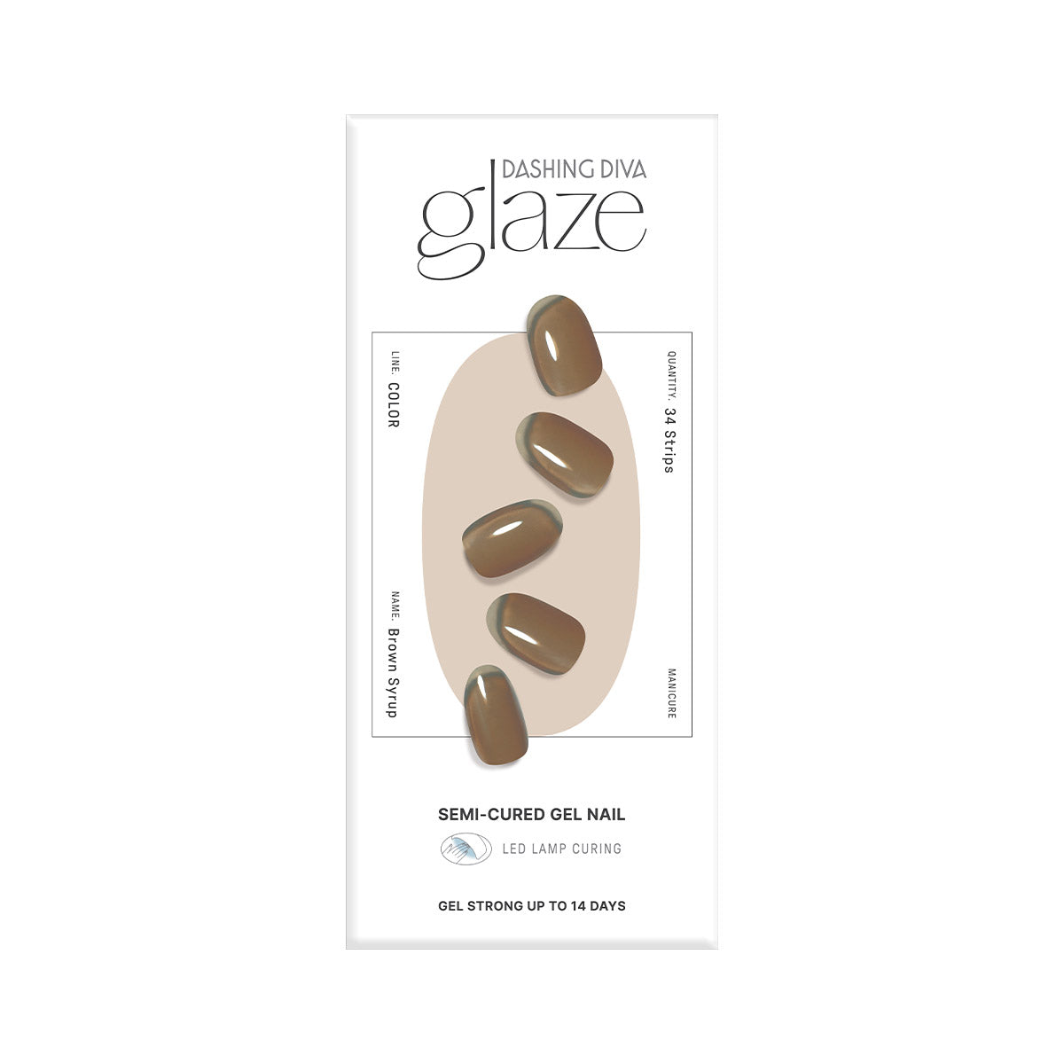DASHING DIVA GLAZE Brown Syrup disponible sur Ma petite Coree, ton Eshop 100% K-beauty en direct de Seoul