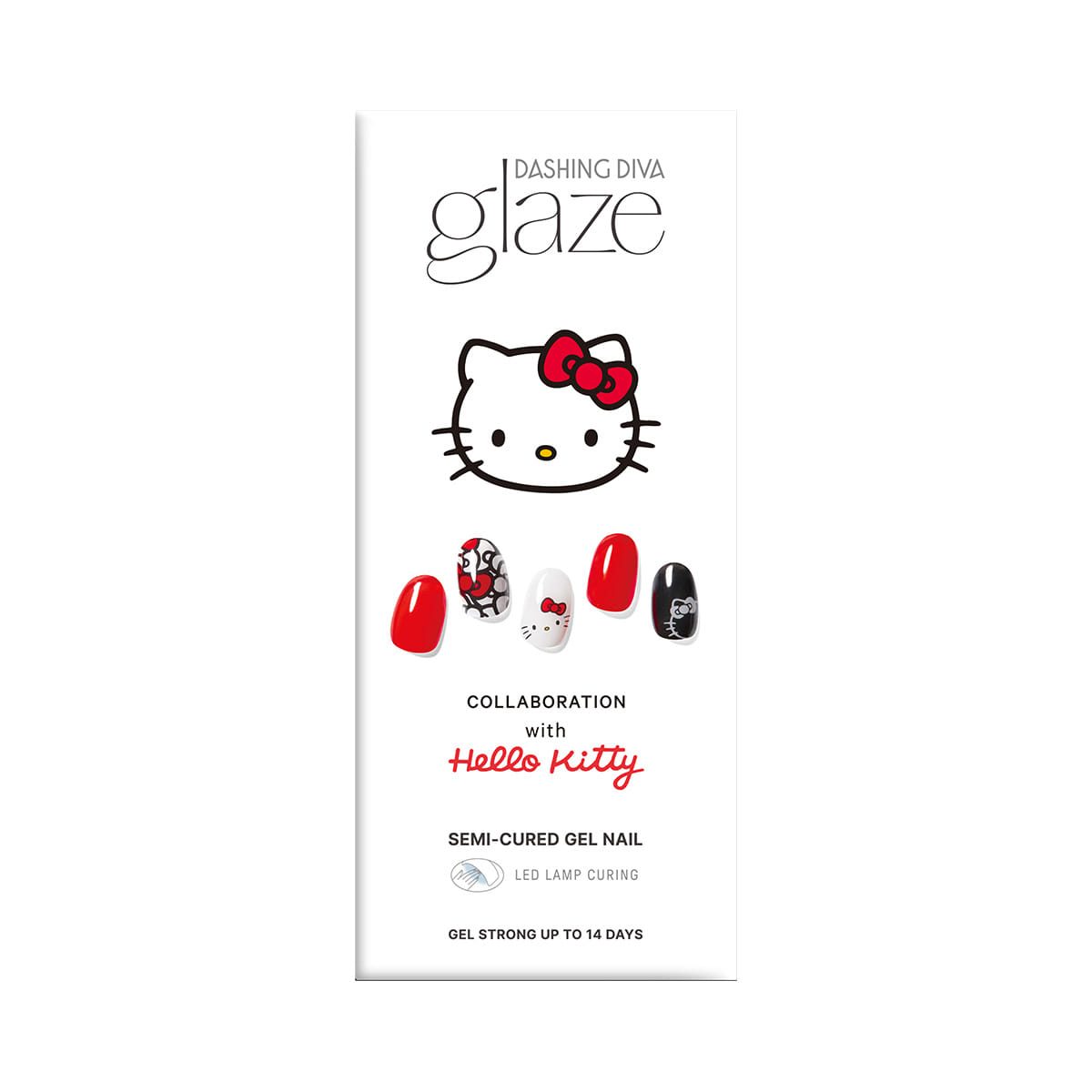 DASHING DIVA GLAZE Hello Kitty Classic Ribbon disponible sur Ma petite Coree, ton Eshop 100% K-beauty en direct de Seoul