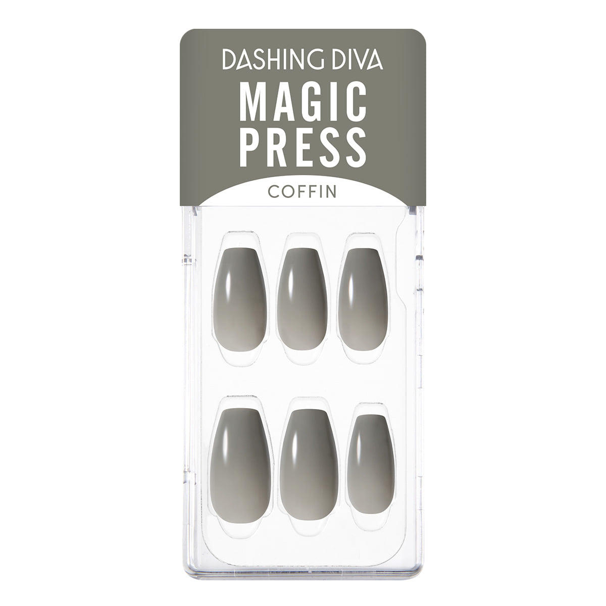 DASHING DIVA MAGIC PRESS Ash Khaki - Coffin disponible sur Ma petite Coree, ton Eshop 100% K-beauty en direct de Seoul