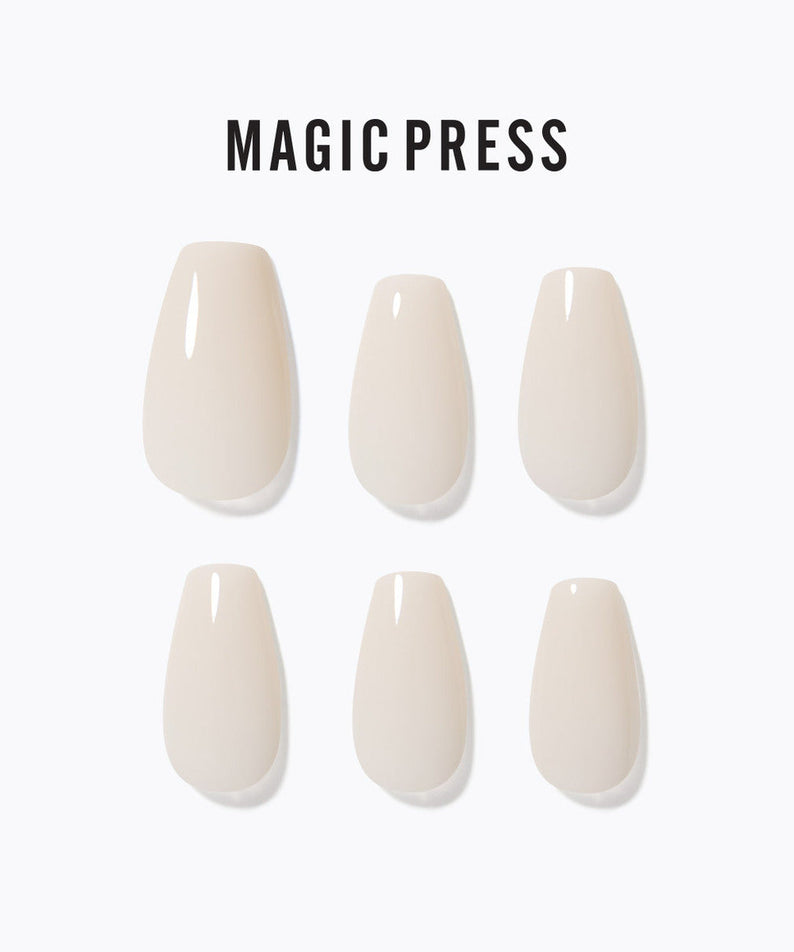 DASHING DIVA MAGIC PRESS Ivory - Coffin disponible sur Ma petite Coree, ton Eshop 100% K-beauty en direct de Seoul