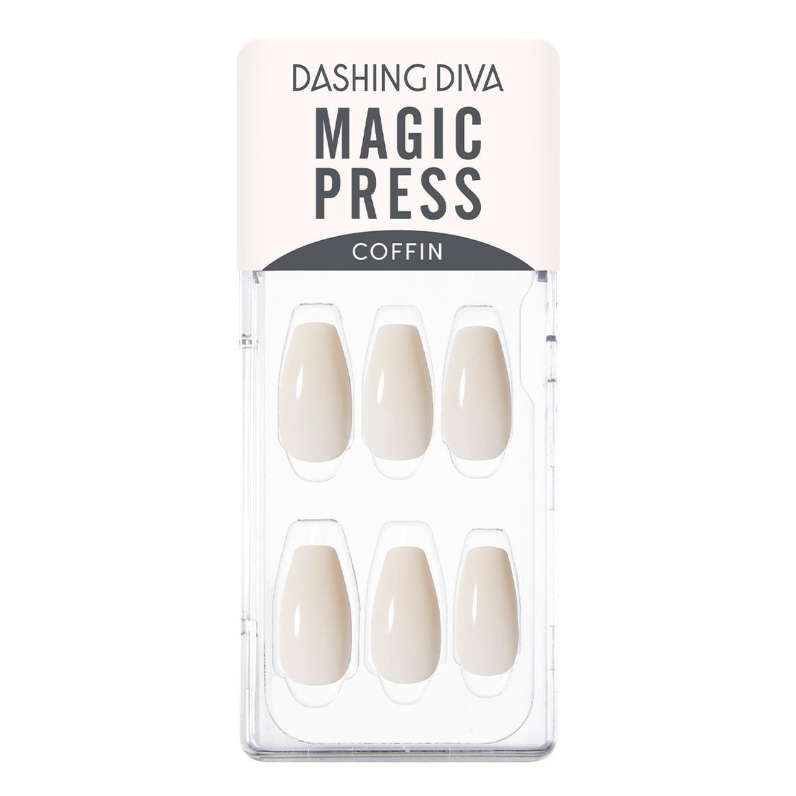 DASHING DIVA MAGIC PRESS Ivory - Coffin disponible sur Ma petite Coree, ton Eshop 100% K-beauty en direct de Seoul