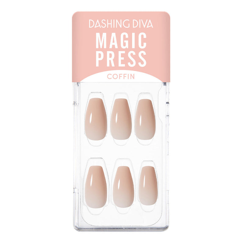 DASHING DIVA MAGIC PRESS Rose Beige - Coffin disponible sur Ma petite Coree, ton Eshop 100% K-beauty en direct de Seoul