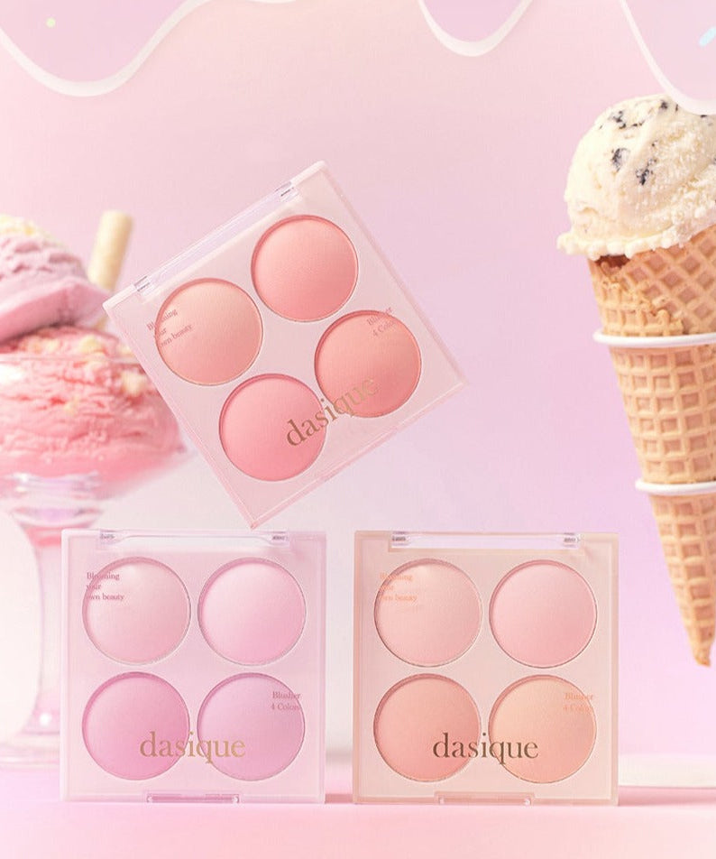 DASIQUE Blending Mood Cheek #07 #08 #09 (Ice Cream Collection) disponible sur Ma petite Coree, ton Eshop 100% K-beauty en direct de Seoul