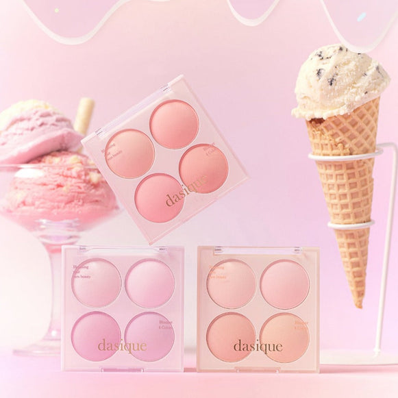 DASIQUE Blending Mood Cheek #07 #08 #09 (Ice Cream Collection) en stock sur Ma Petite Corée