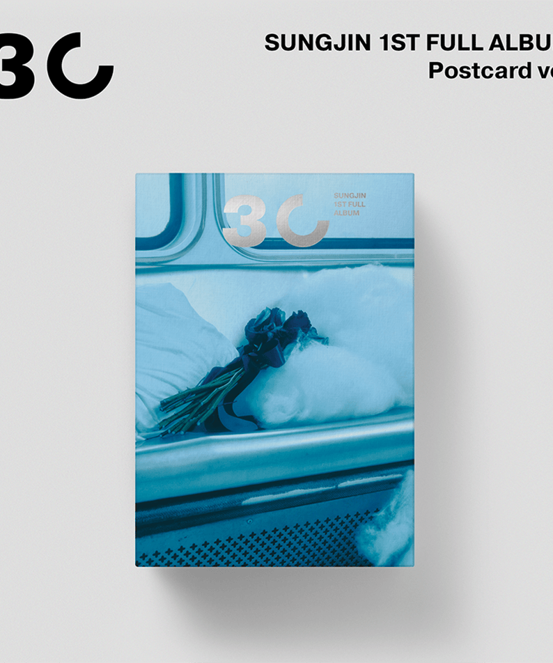 DAY6 - [30] (Postcard Ver.) - Album Kpop avec pochette 3C ScreamJin 1st Full Album, visuel bleu coucher de soleil