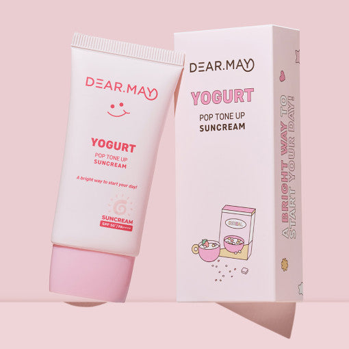 DEAR MAY Crème Solaire Yogourt SPF50+ PA++++ | Ma petite Corée – Ma ...