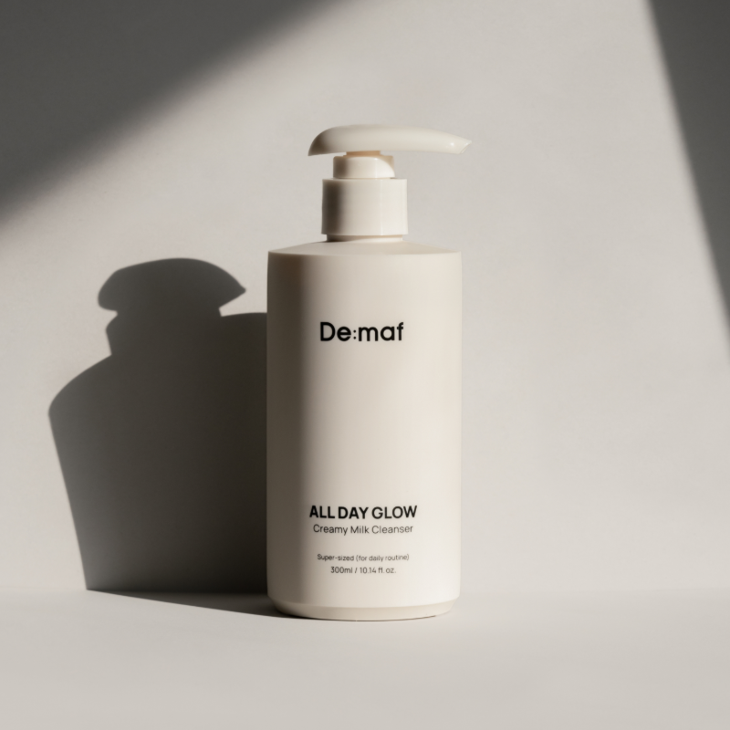 DE:MAF All Day Glow Creamy Milk Cleanser 300ml