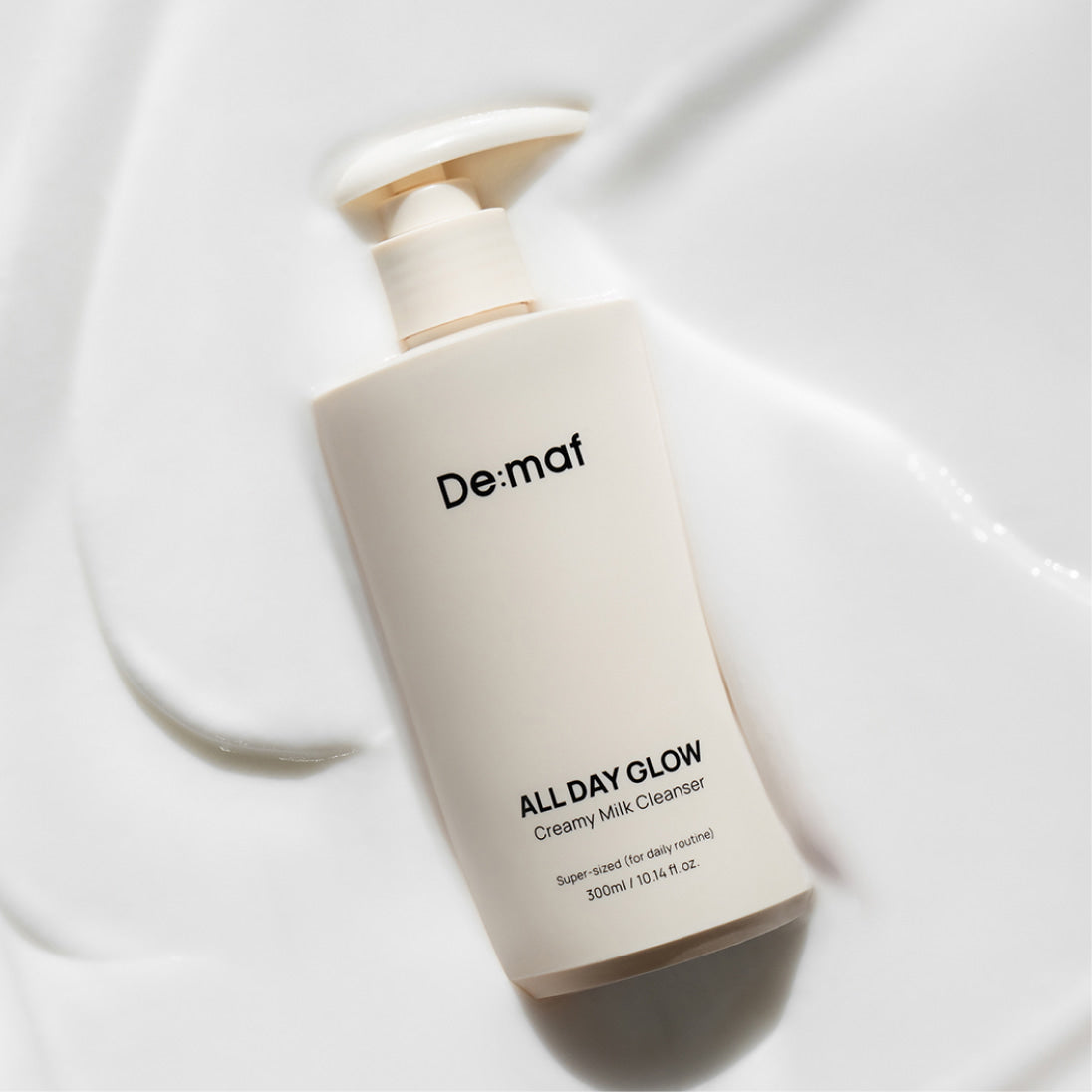 DE:MAF All Day Glow Creamy Milk Cleanser 300ml