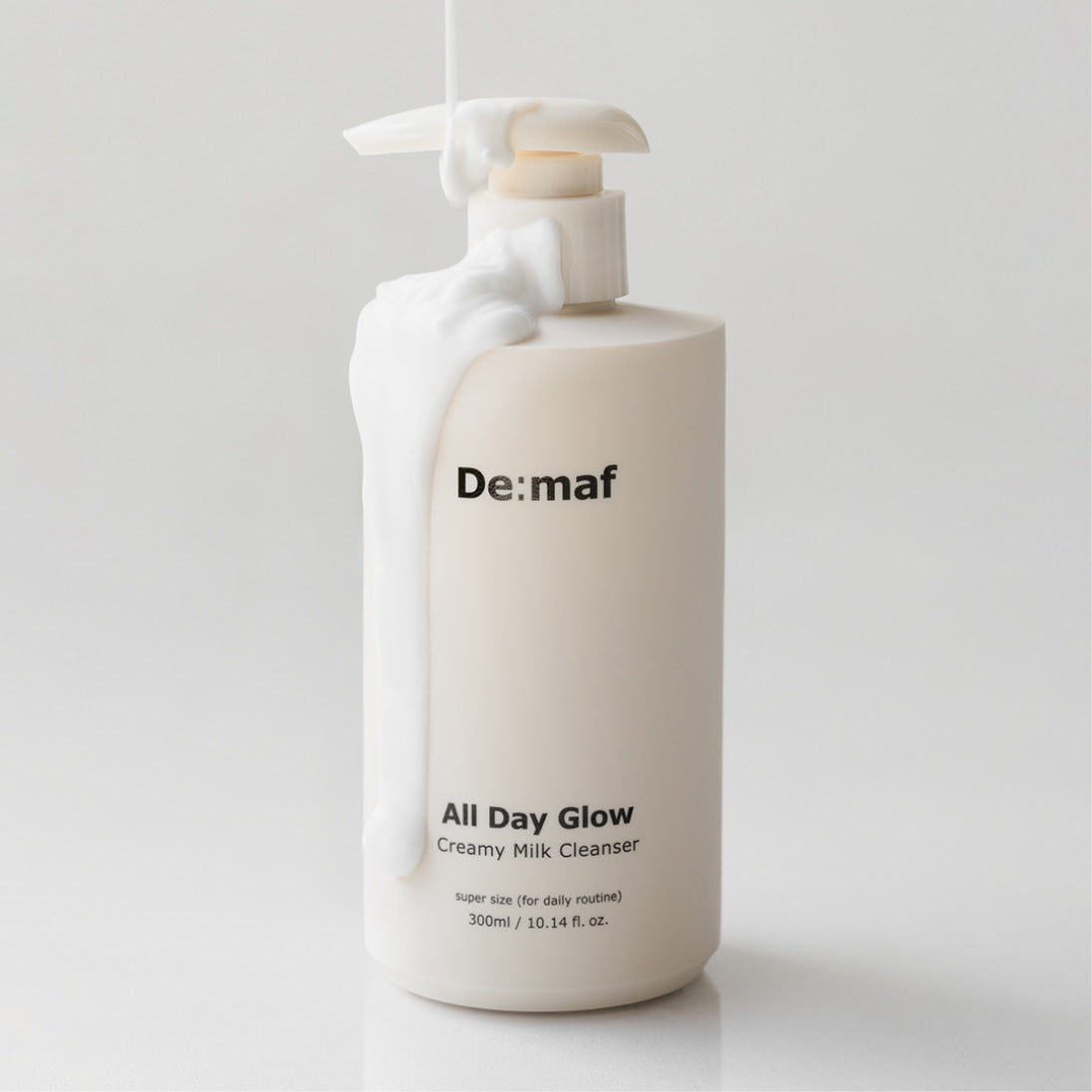 DE:MAF All Day Glow Creamy Milk Cleanser 300ml