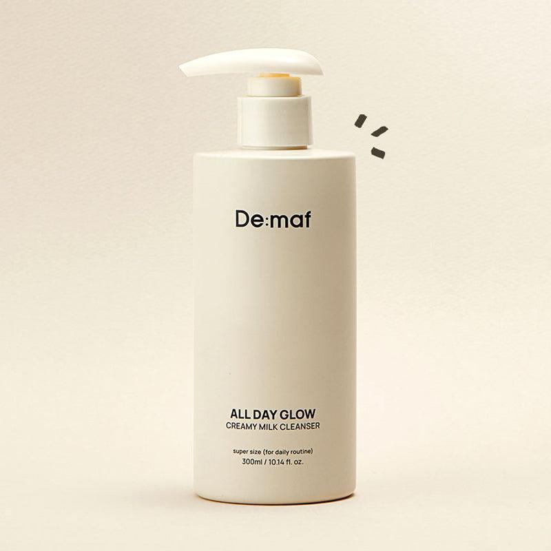 DE:MAF All Day Glow Creamy Milk Cleanser 300ml