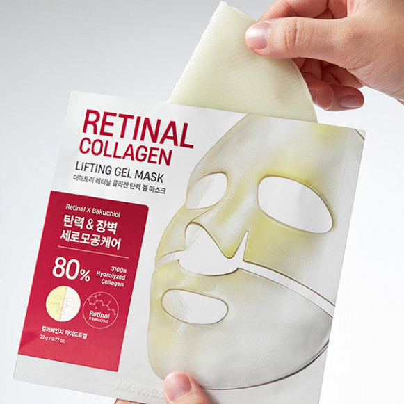 DERMATORY Retinal Collagen Lifting Gel Mask disponible sur Ma petite Coree, ton Eshop 100% K-beauty en direct de Seoul