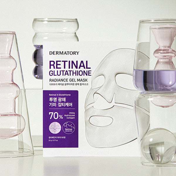 DERMATORY Retinal Glutathione Radiance Gel Mask disponible sur Ma petite Coree, ton Eshop 100% K-beauty en direct de Seoul