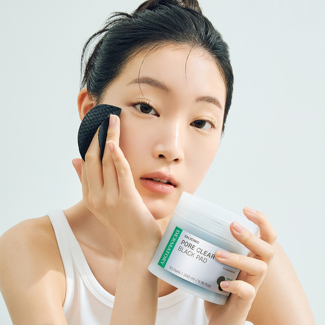 DERMATORY Salicinic Pore Clear Black Pad 70 Pads