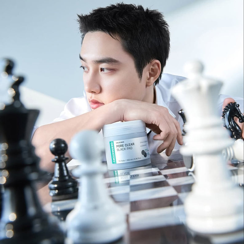 DERMATORY Salicinic Pore Clear Black Pad 70 Pads