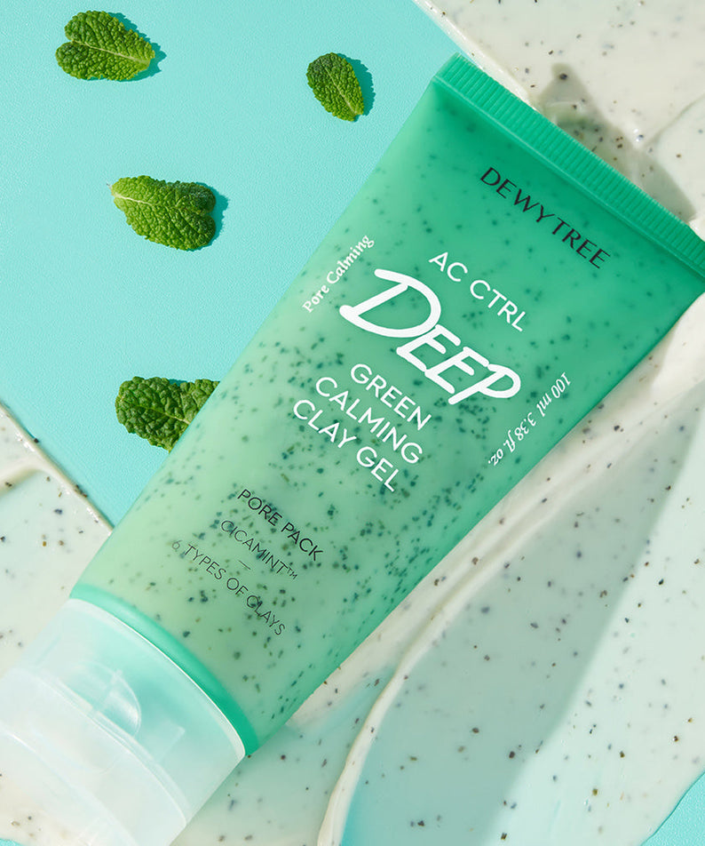 DEWYTREE AC CTRL Deep Green Calming Clay Gel 100ml disponible sur Ma petite Coree, ton Eshop 100% K-beauty en direct de Seoul