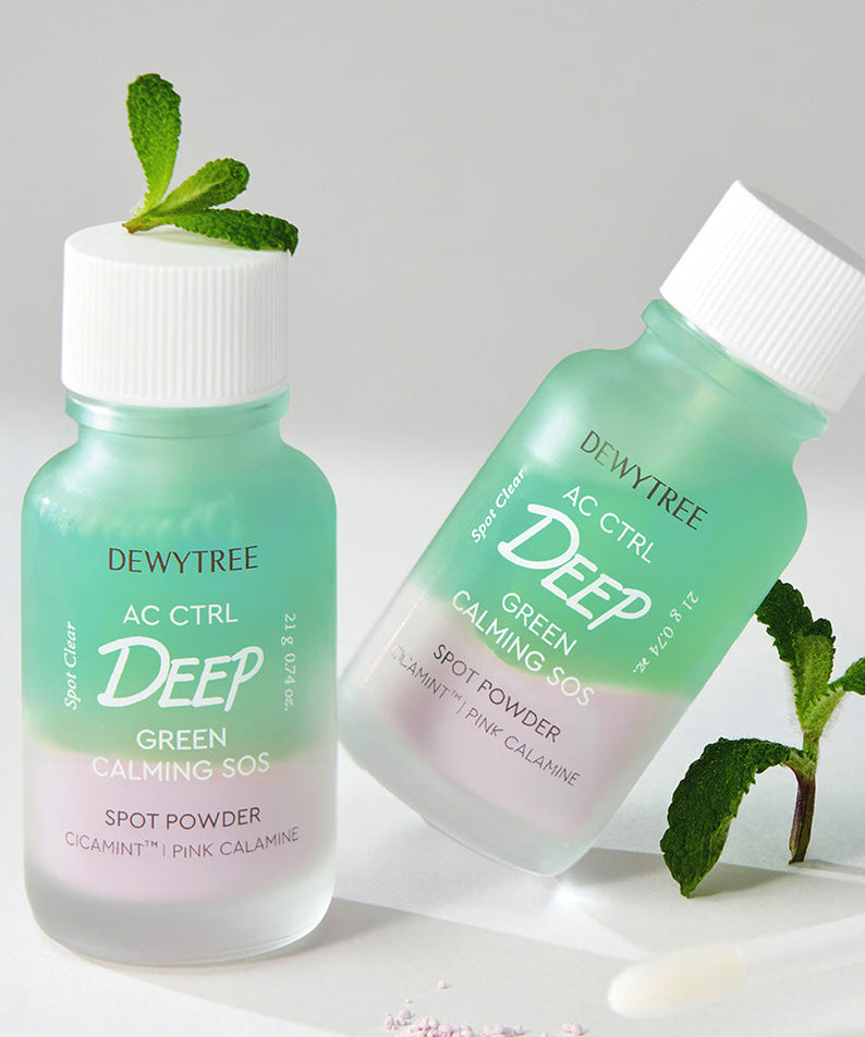 DEWYTREE AC CTRL Deep Green Calming SOS Spot Powder 21g disponible sur Ma petite Coree, ton Eshop 100% K-beauty en direct de Seoul