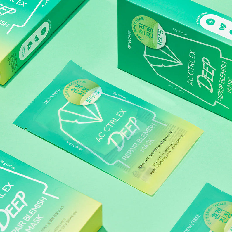 DEWYTREE AC CTRL Repair Blemish Mask disponible sur Ma petite Coree, ton Eshop 100% K-beauty en direct de Seoul