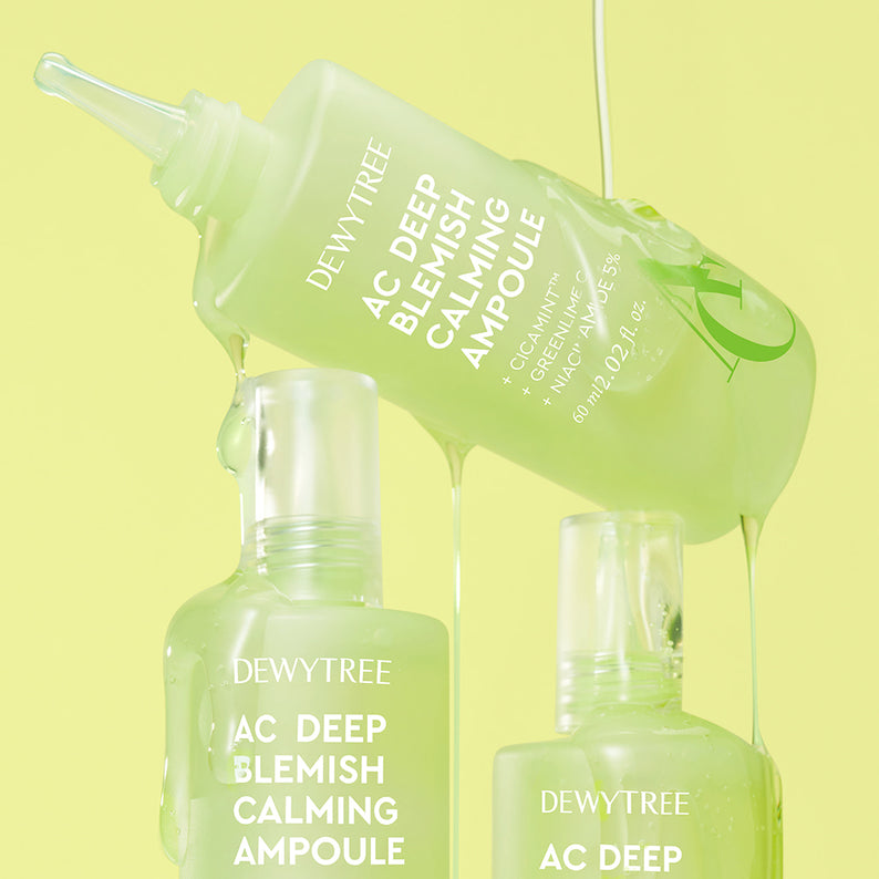DEWYTREE AC Deep Trace Soothing Ampoule Planning Set 60ml disponible sur Ma petite Coree, ton Eshop 100% K-beauty en direct de Seoul