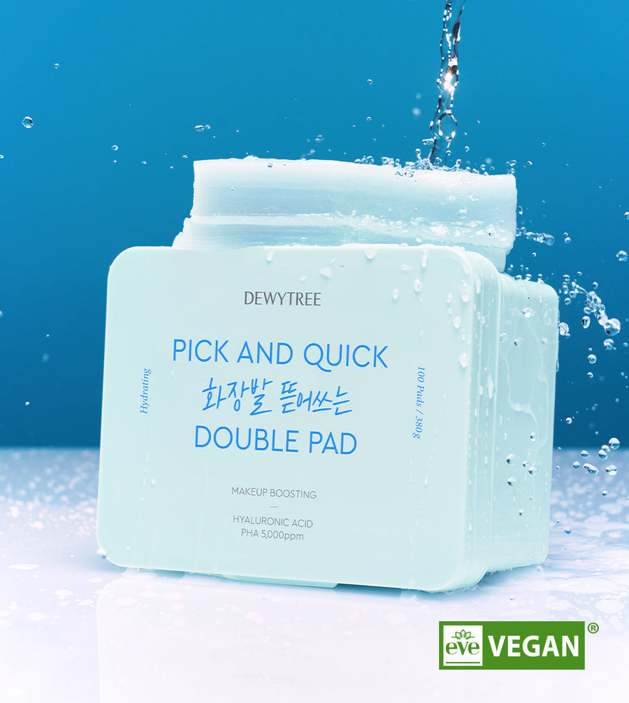 DEWYTREE Pick & Quick Makeup Boosting Double Pad 100p 380g
