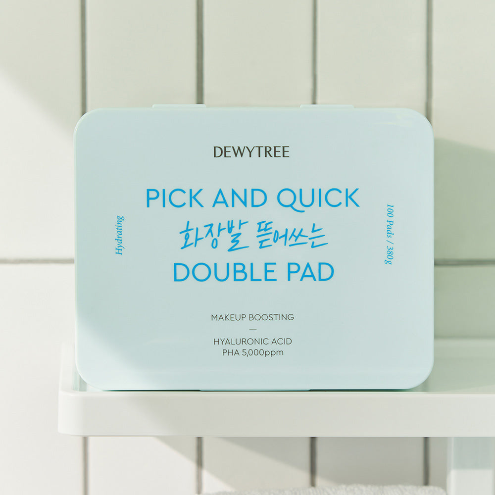 DEWYTREE Pick & Quick Makeup Peel-Off Double Pads 100 sheets disponible sur Ma petite Coree, ton Eshop 100% K-beauty en direct de Seoul