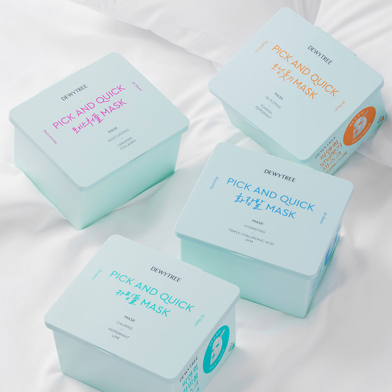 DEWYTREE Pick & Quick Pull-Out Mask 30 sheets disponible sur Ma petite Coree, ton Eshop 100% K-beauty en direct de Seoul