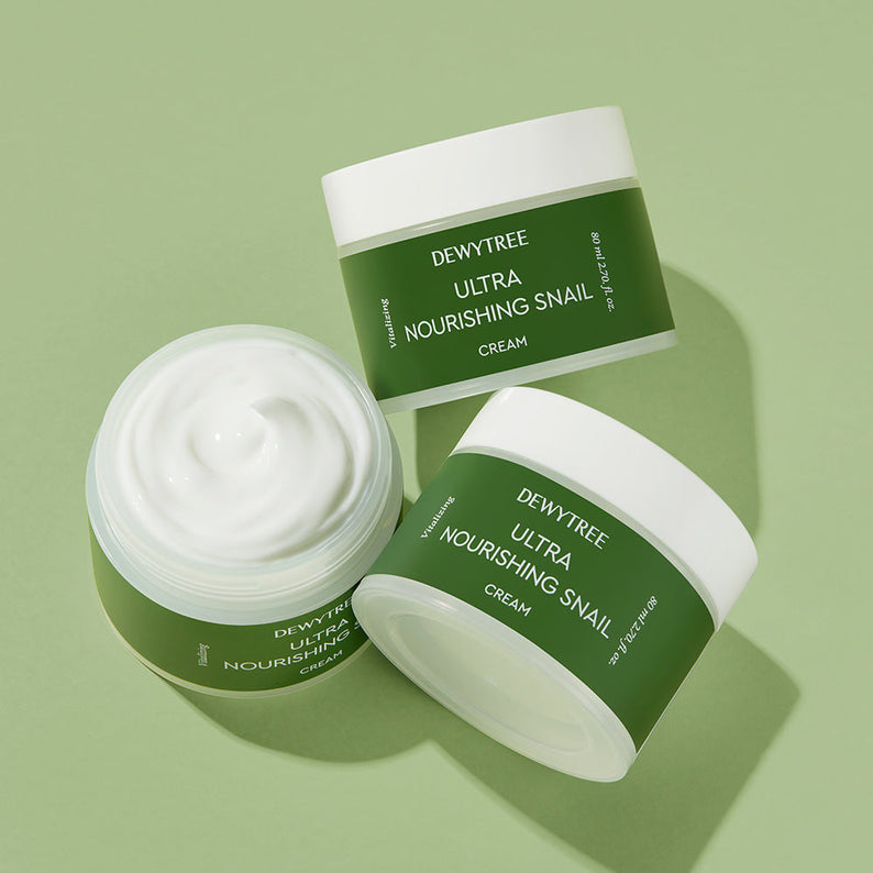DEWYTREE Ultra Nourishing Snail Cream 80ml disponible sur Ma petite Coree, ton Eshop 100% K-beauty en direct de Seoul