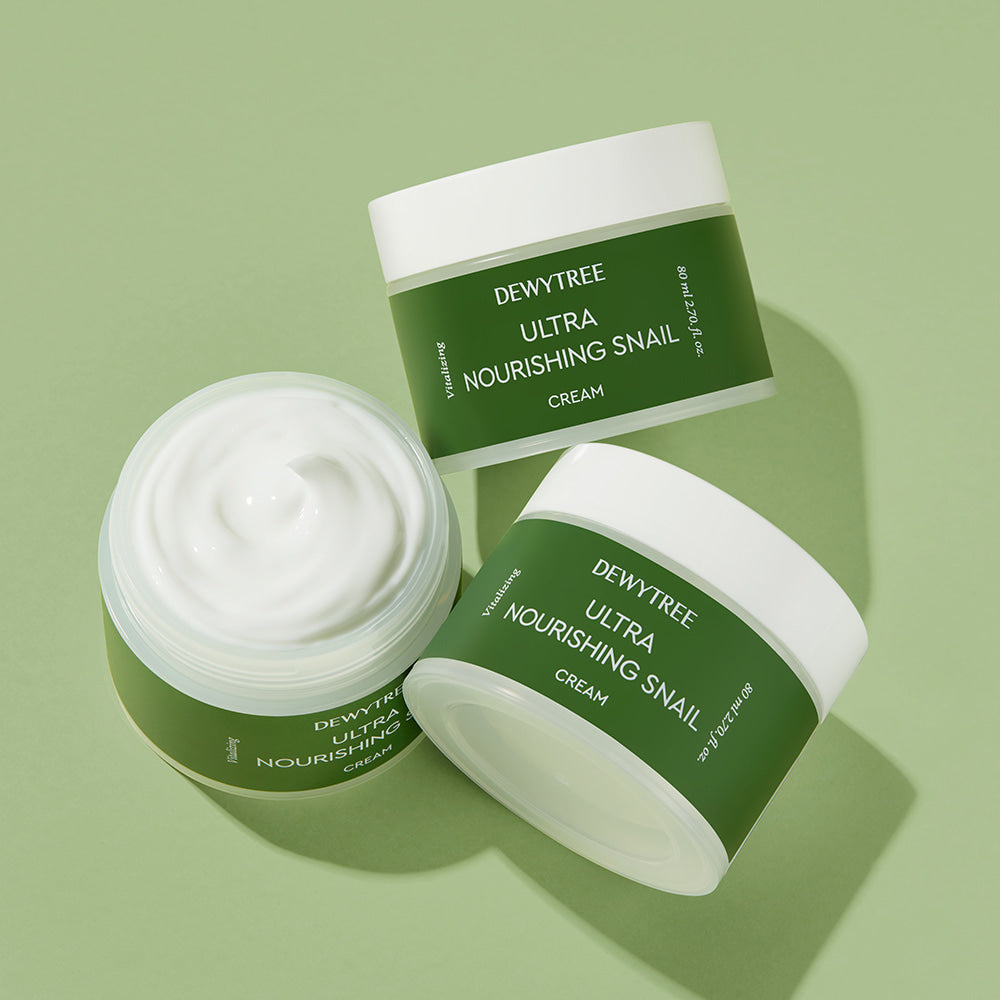 DEWYTREE Ultra Nourishing Snail Cream 80ml disponible sur Ma petite Coree, ton Eshop 100% K-beauty en direct de Seoul
