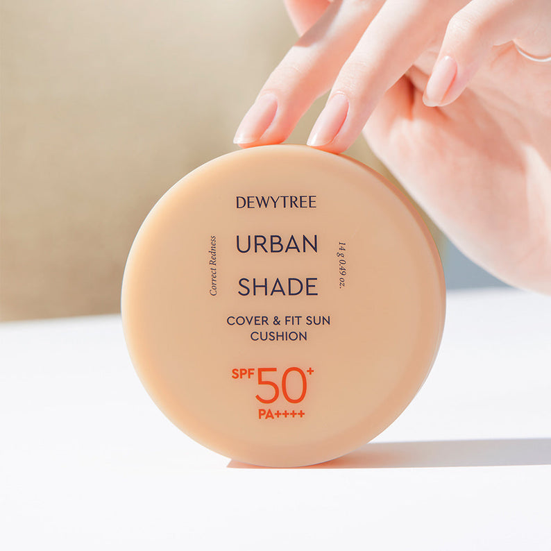 DEWYTREE Urban Shade Cover & Fit Sun Cushion 14g disponible sur Ma petite Coree, ton Eshop 100% K-beauty en direct de Seoul
