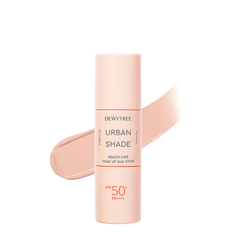 DEWYTREE Urban Shade Peach-Like Tone Up Sun Stick 13g disponible sur Ma petite Coree, ton Eshop 100% K-beauty en direct de Seoul