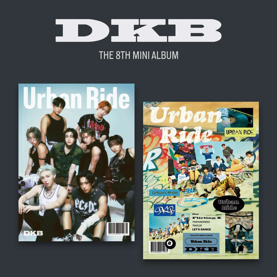 DKB - 8th Mini Album [Urban Ride] (Urban ver. / Ride ver.) (Set) - Album Kpop