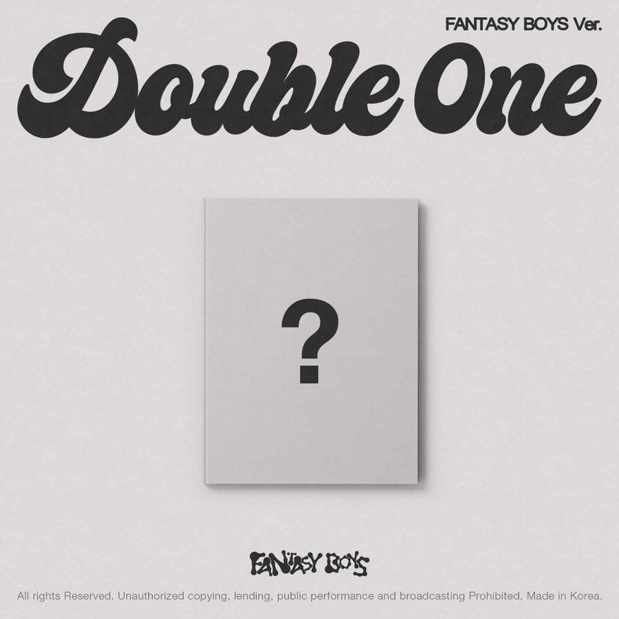 DOUBLE 0NE - 1st Album [Xpert] (FANTASY BOYS ver.) - Album Kpop