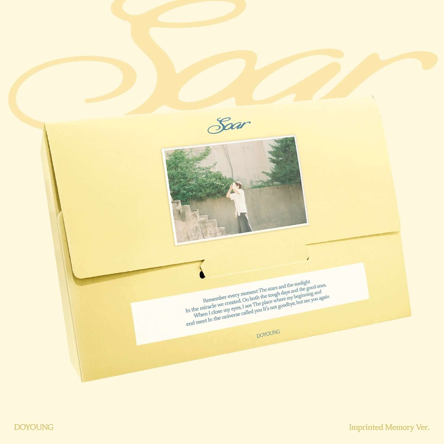 DOYOUNG - 2nd Album [Soar] (Imprinted Memory Ver.) (Smart Album) - Album Kpop : coffret beige “Imprinted Memory”