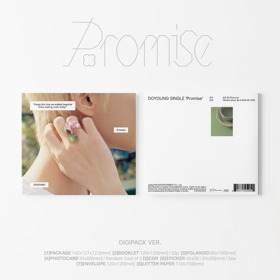 DOYOUNG - [Promise] (DIGIPACK Ver.) - Album Kpop