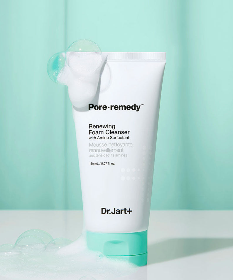 DR. JART+ Pore Remedy Renewing Foam Cleanser 150ml disponible sur Ma petite Coree, ton Eshop 100% K-beauty en direct de Seoul