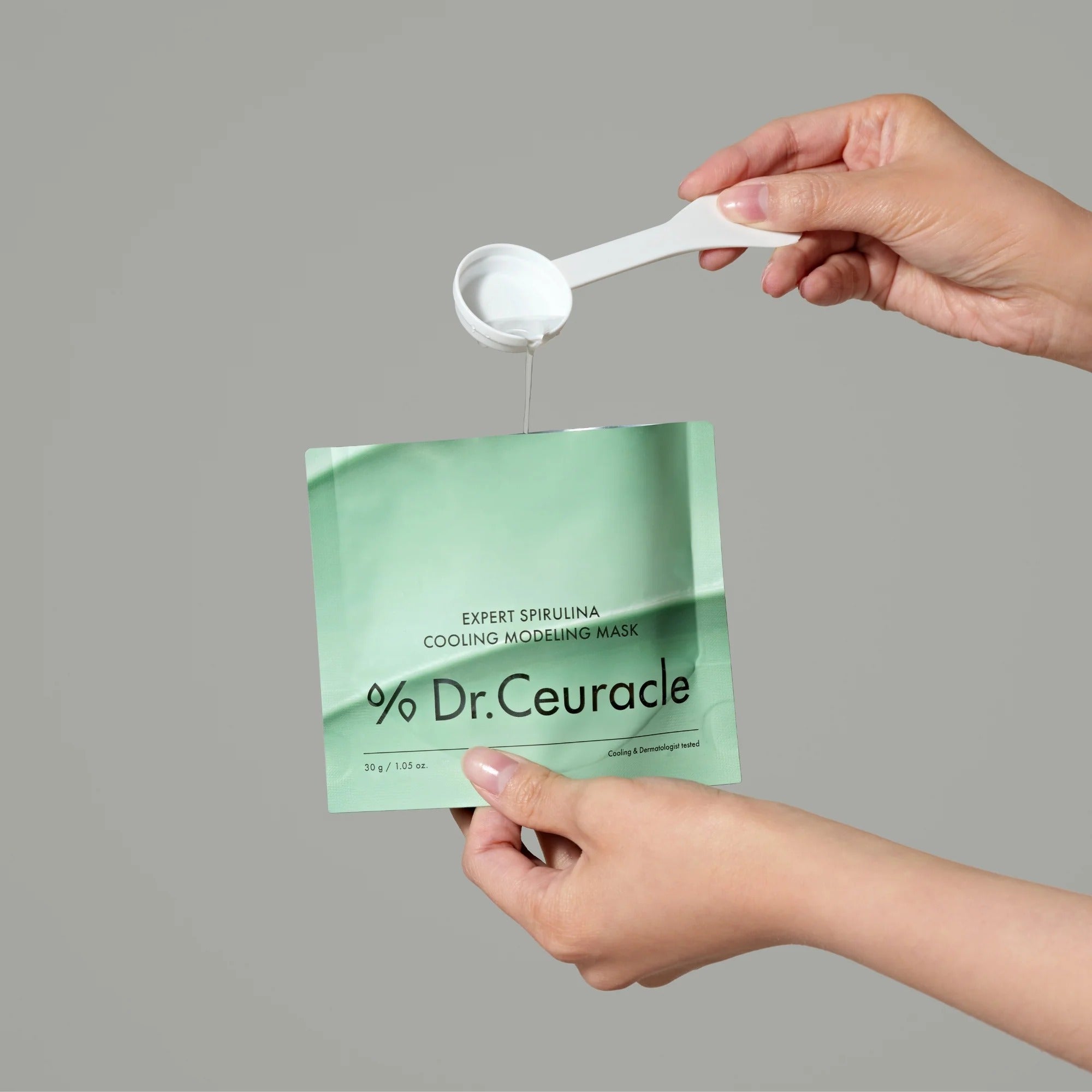 DR.CEURACLE Expert Spirulina Cooling Modeling Mask 30g