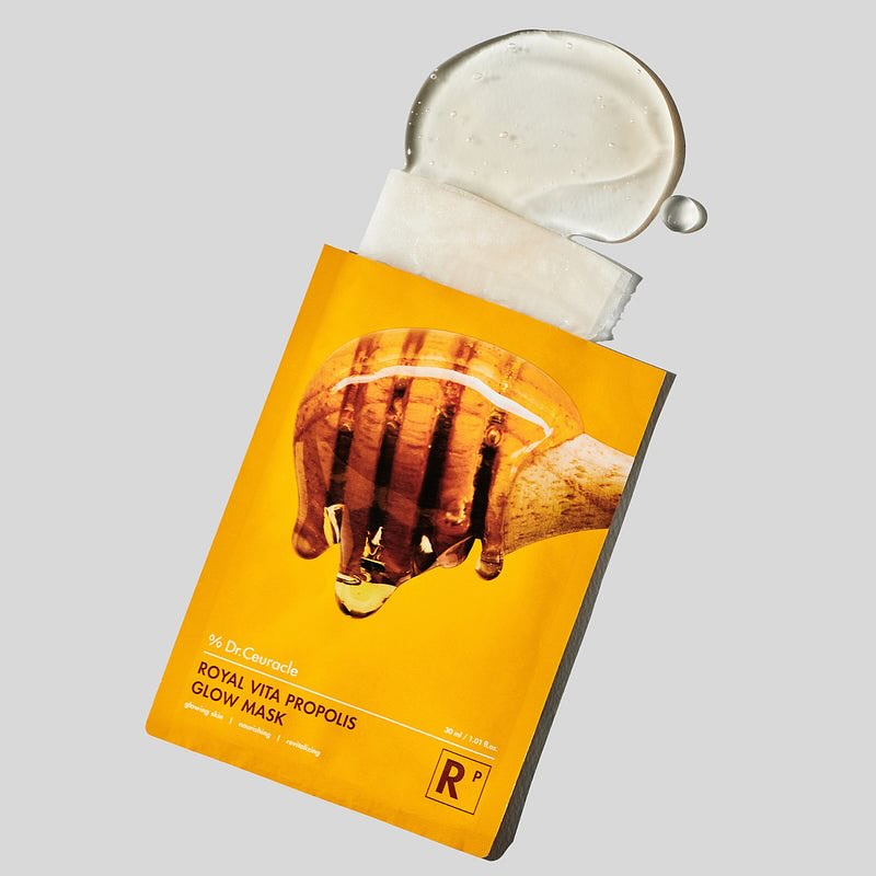DR.CEURACLE Royal Vita Propolis Glow Mask (10EA)